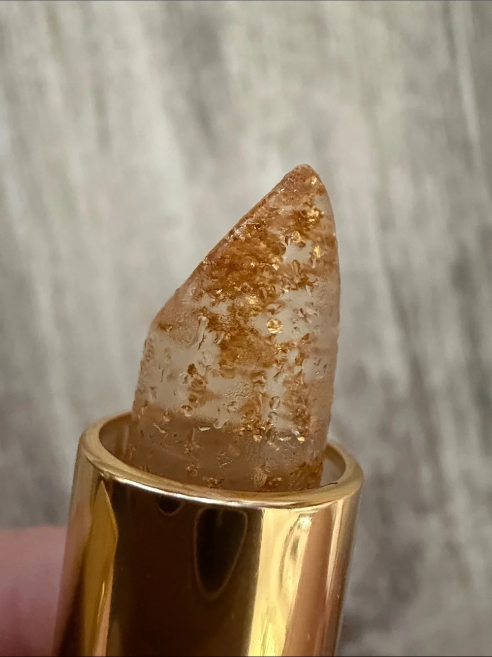 Tom Ford Gold Crystal lip blush, ph activated $64 retail